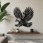 Kartal Metal Duvar Tablosu - AMD6050 - Görsel 6