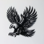 Kartal Metal Duvar Tablosu - AMD6050 - Görsel 7