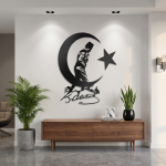Atatürk Kocaatepe Hilal Metal Duvar Tablosu - AMD4210 - Görsel 2
