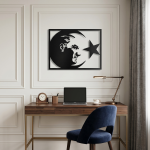 Atatürk Portresi Metal Duvar Tablosu - AMD4120 - Görsel 5