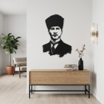 Atatürk Metal Duvar Tablosu - AMD4200 - Görsel 4