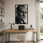 Atatürk Metal Duvar Tablosu - AMD4050 - Görsel 4